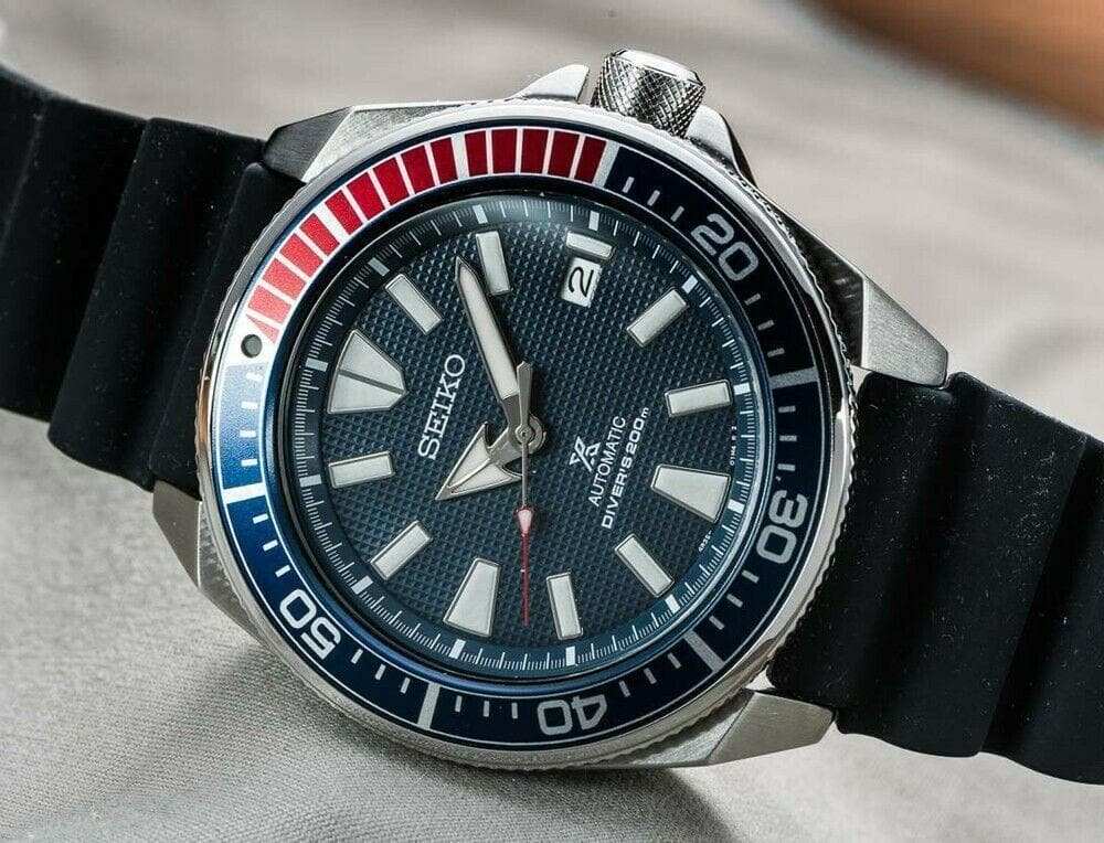 Seiko Pepsi Samurai Reissue 200M Diver's Men's Watch SRPB53K1