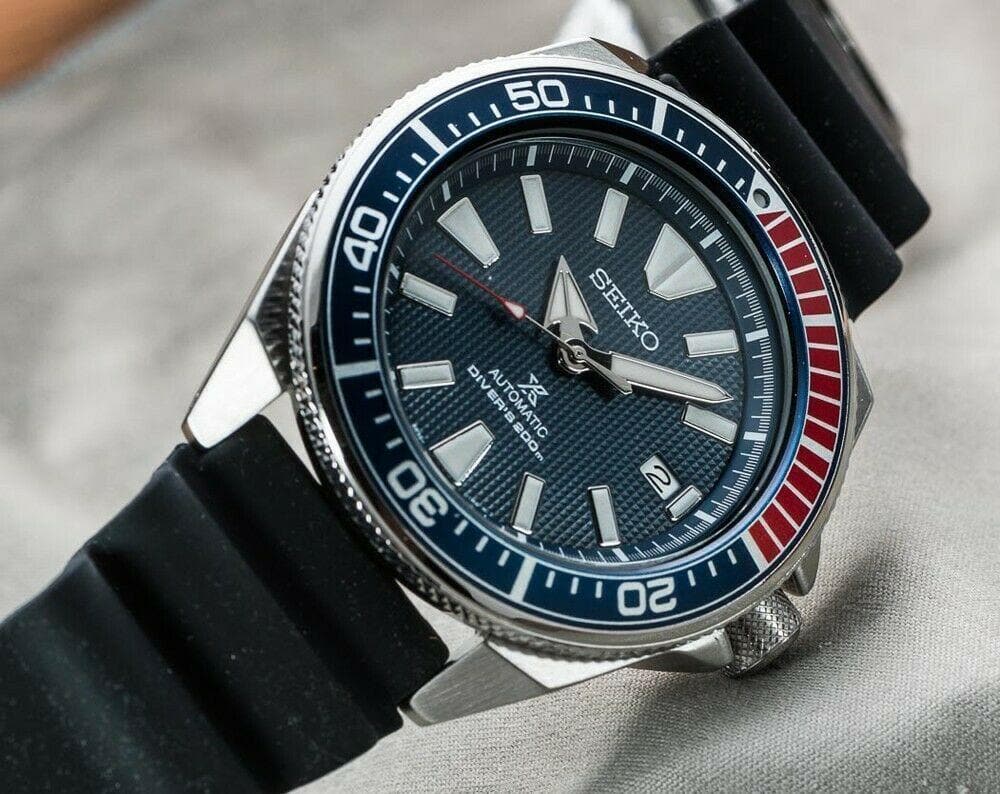 Seiko Pepsi Samurai Reissue 200M Diver's Men's Watch SRPB53K1