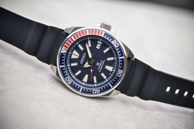 Seiko Pepsi Samurai Reissue 200M Diver's Men's Watch SRPB53K1