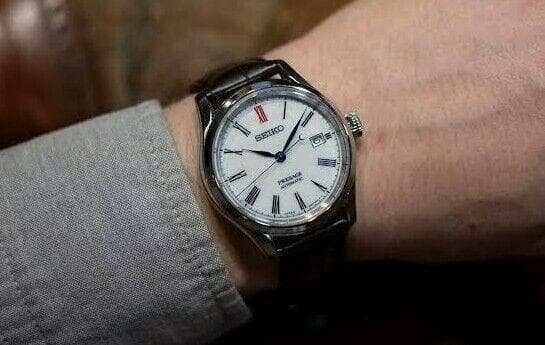 Seiko Presage Arita Porcelain Dial White Men's Watch SPB095J1