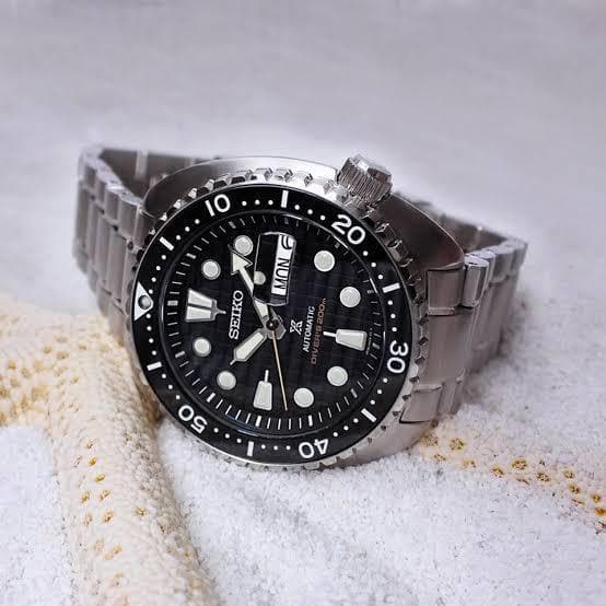 Seiko Prospex King Turtle Black Diver's Men's Watch SRPE03K1
