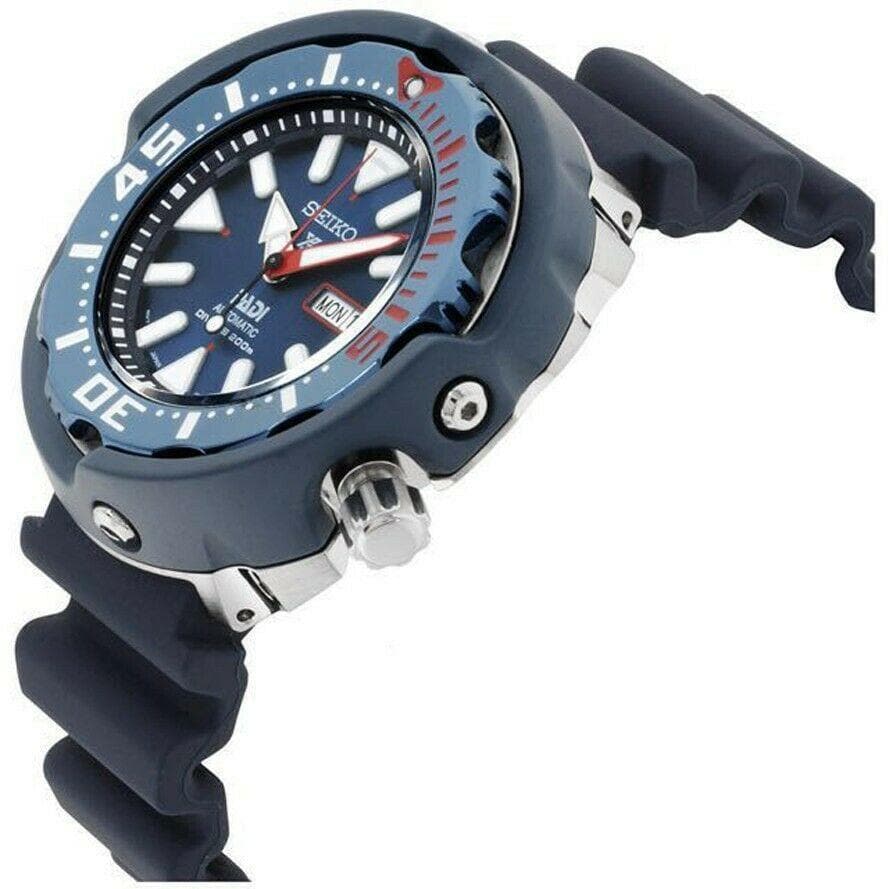 Seiko SE PADI Blue Ceramic Shroud Tuna 200M Diver's Men's Watch SRPA83J1