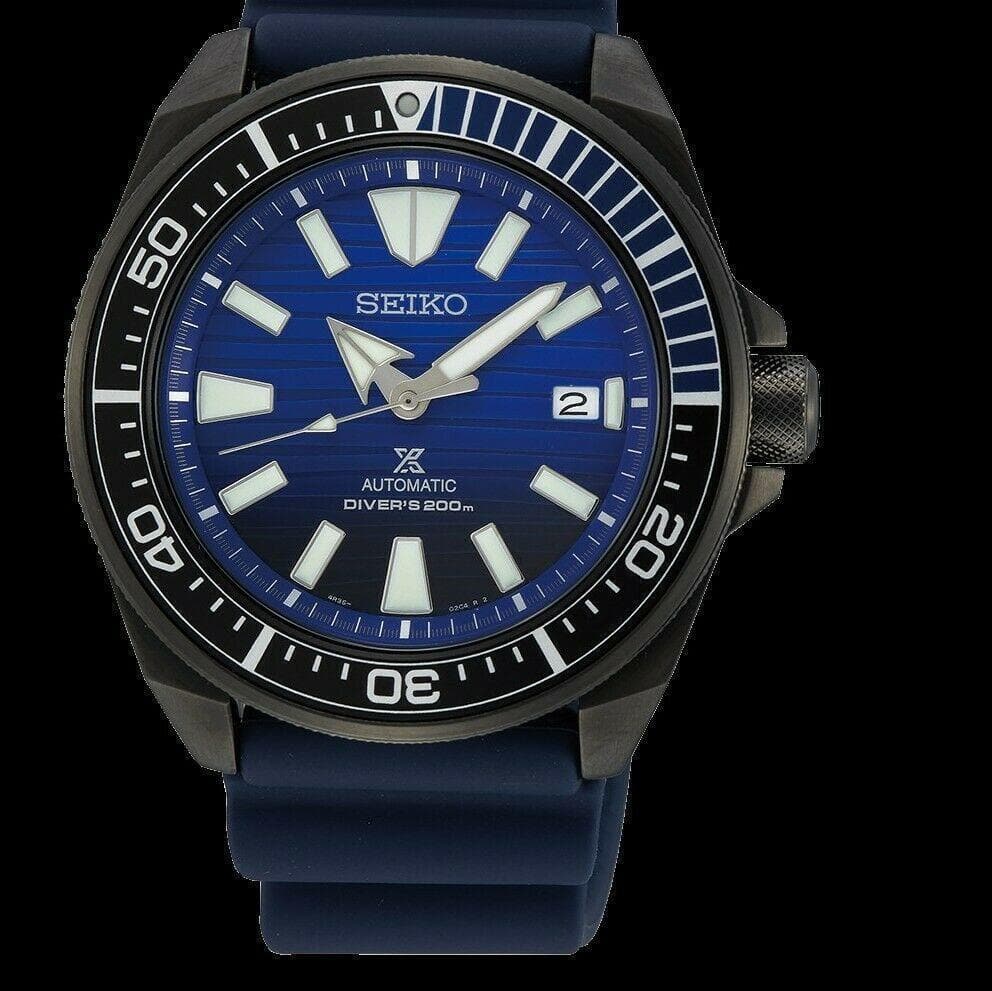 Seiko SE Save the Ocean Dark Samurai 200M Diver's Men's Watch SRPD09K1