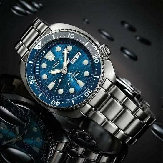 Seiko SE Save the Ocean Great White Shark Turtle Diver's Men's Watch SRPD21K1