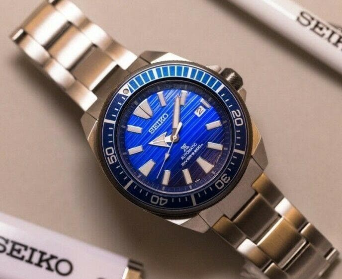 Seiko SE Save the Ocean Samurai Prospex 200M Diver's Men's Watch SRPC93K1