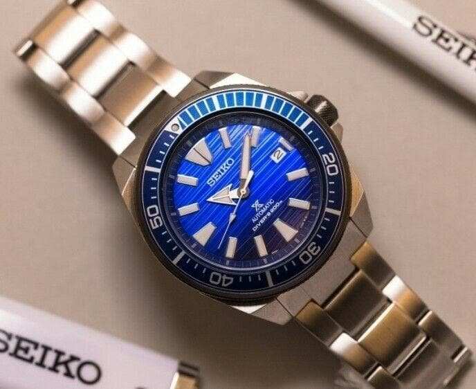 Seiko SE Save the Ocean Samurai Prospex 200M Diver's Men's Watch SRPC93K1