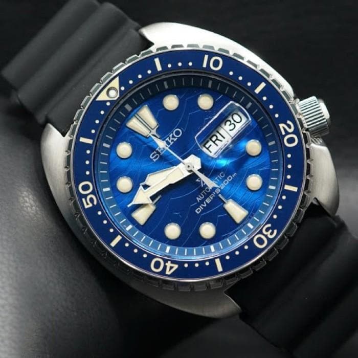 Jewelry & Watches:Watches, Parts & Accessories:Wristwatches - Seiko SE STO Great White Shark King Turtle Diver's Men's Watch SRPE07K1