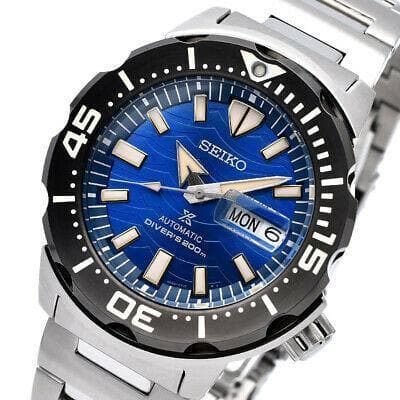 Seiko SE STO GWS Blue Monster Gen 4 Diver's 200M Men's Watch SRPE09K1