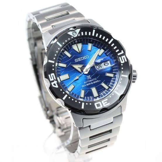 Seiko SE STO GWS Blue Monster Gen 4 Diver's 200M Men's Watch SRPE09K1