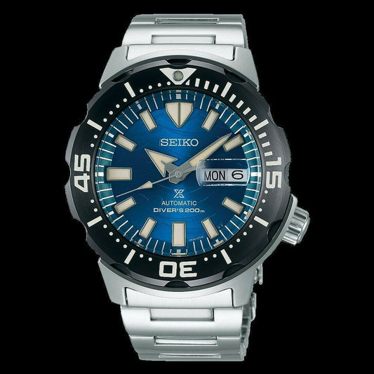 Seiko SE STO GWS Blue Monster Gen 4 Diver's 200M Men's Watch SRPE09K1