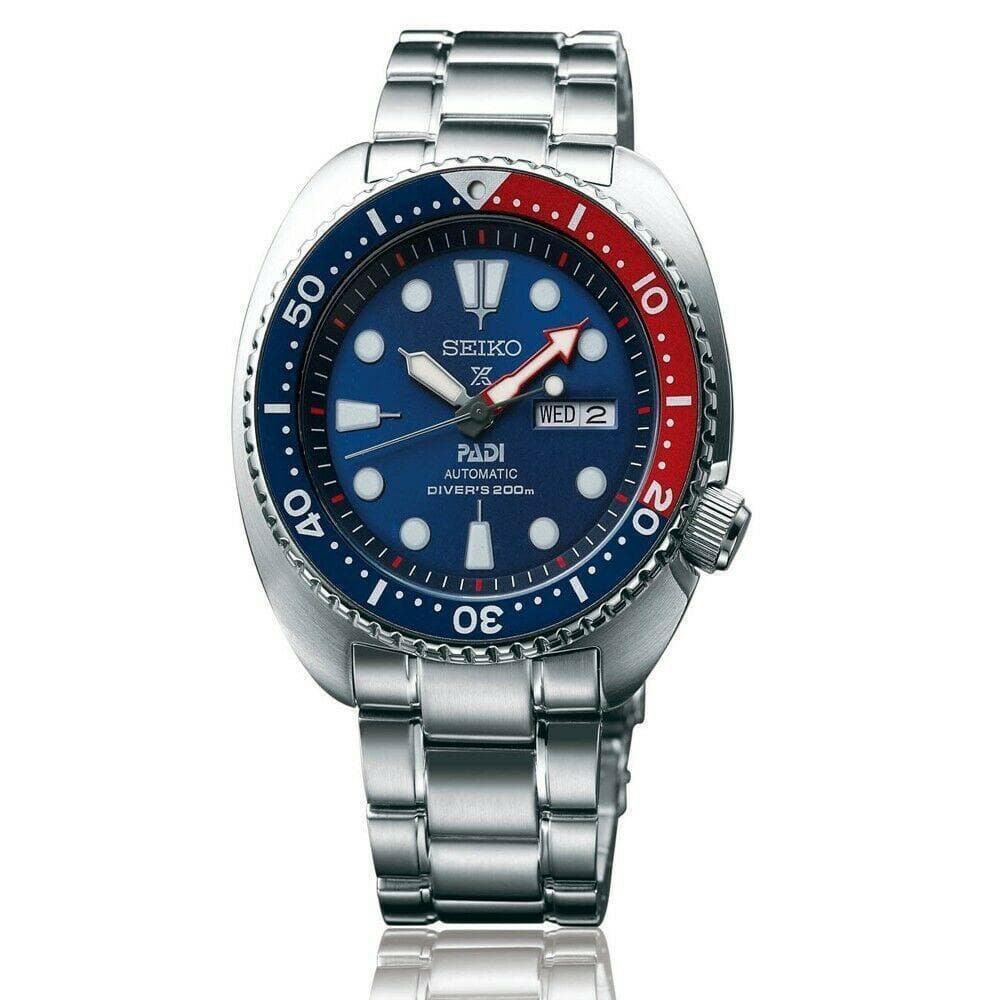 Seiko Prospex Special Edition PADI "Turtle Pepsi Ninja" Men's Watch SRPE99K1