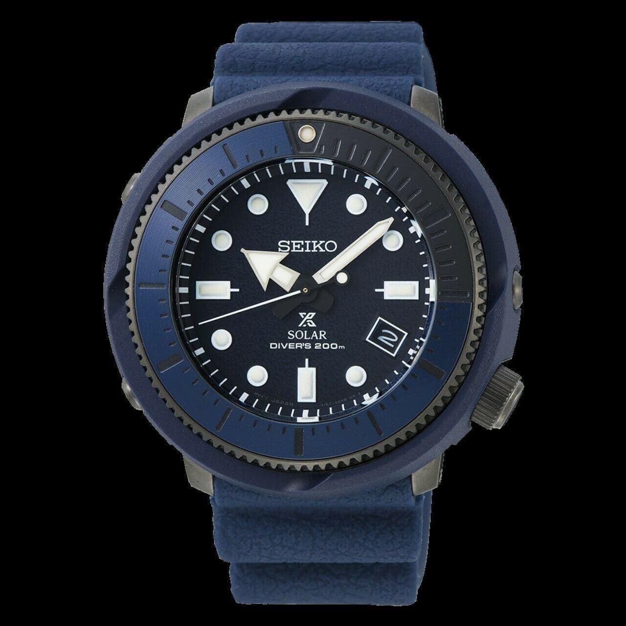 Seiko Street Series Solar Tuna Blue Prospex Diver's Men's Watch SNE533P1