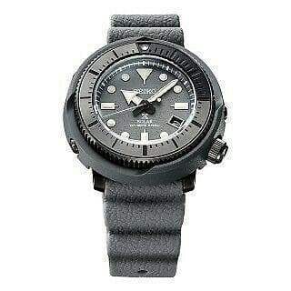 Seiko Street Series Solar Tuna Grey Prospex Diver's Men's Watch SNE537P1
