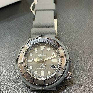 Seiko Street Series Solar Tuna Grey Prospex Diver's Men's Watch SNE537P1