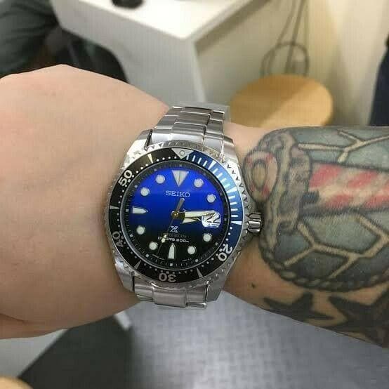 Seiko Zimbe LE Prospex Blue Shogun Men's Titanium Watch SPB057J