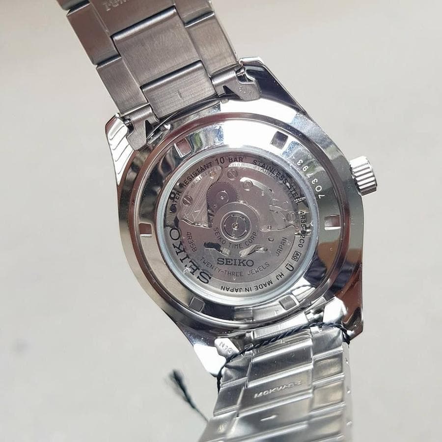 Seiko 5 Sports JAPAN Made 100M Automatic Men's Watch Black Dial SRPB83J1 - Diligence1International
