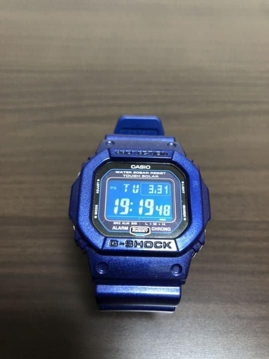 Casio G-Shock Tough Solar Digital Crazy Colors Metallic Blue Watch G5600CC-2DR - Diligence1International