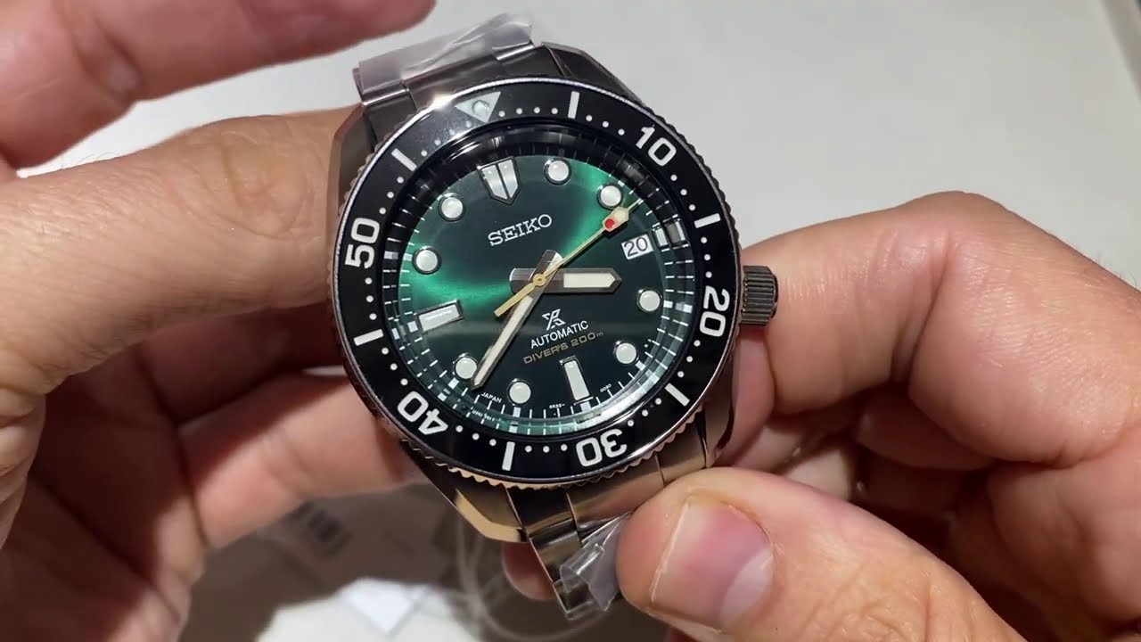 Seiko 1968 Japan Made Gen 2 Baby Marinemaster 140th Anniv LE Island Green 200M Men's Diver's Watch SPB207J1 - Diligence1International