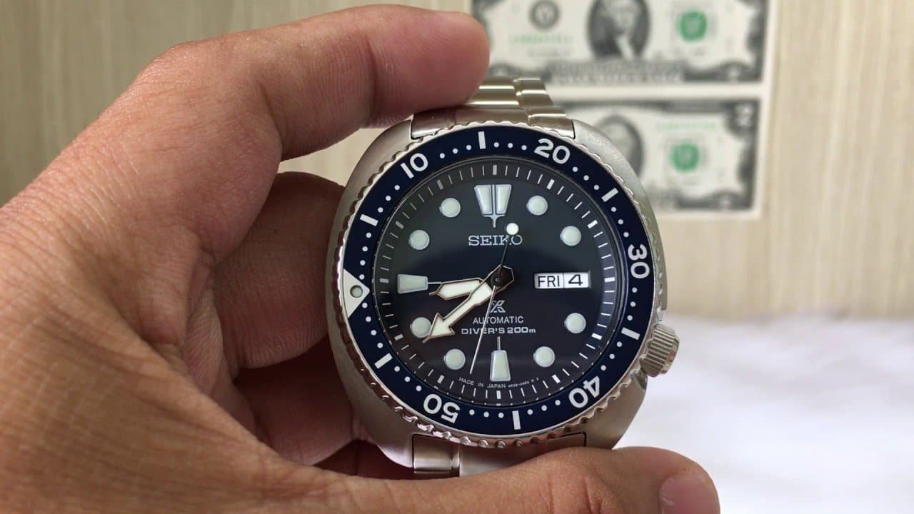 Seiko JAPAN Made Blue Turtle Prospex Diver's Men's Stainless Steel Strap Watch SRP773J1 - Diligence1International