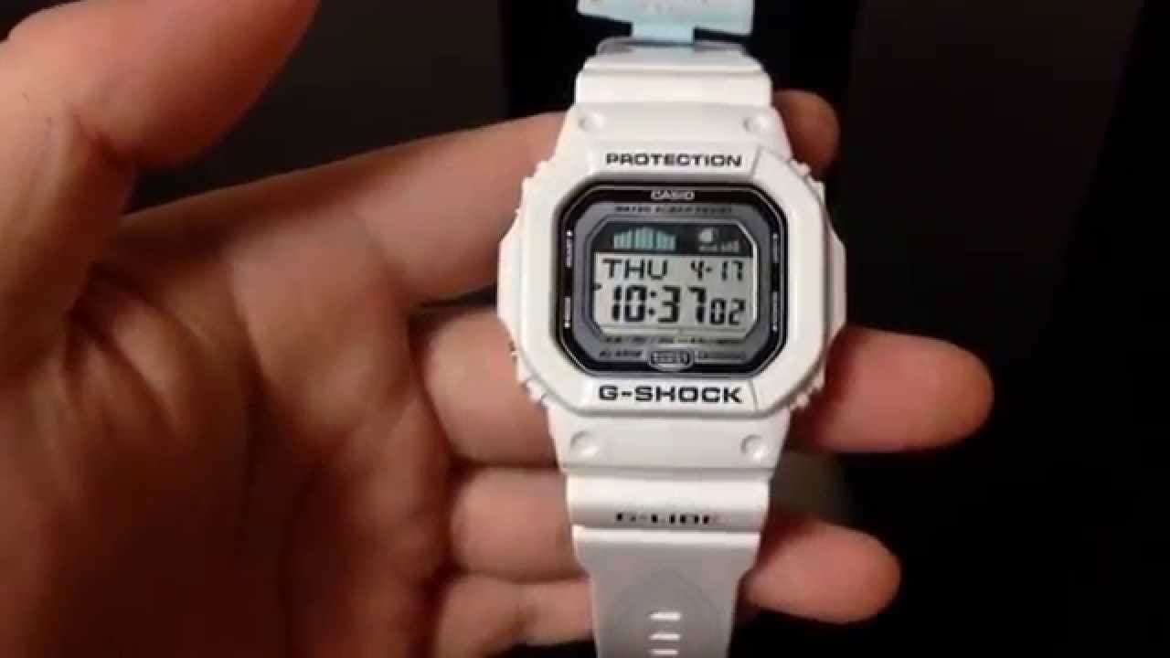 Casio G-Shock G-LIDE Series Digital White x Black Accents Watch GLX5600-7DR - Diligence1International