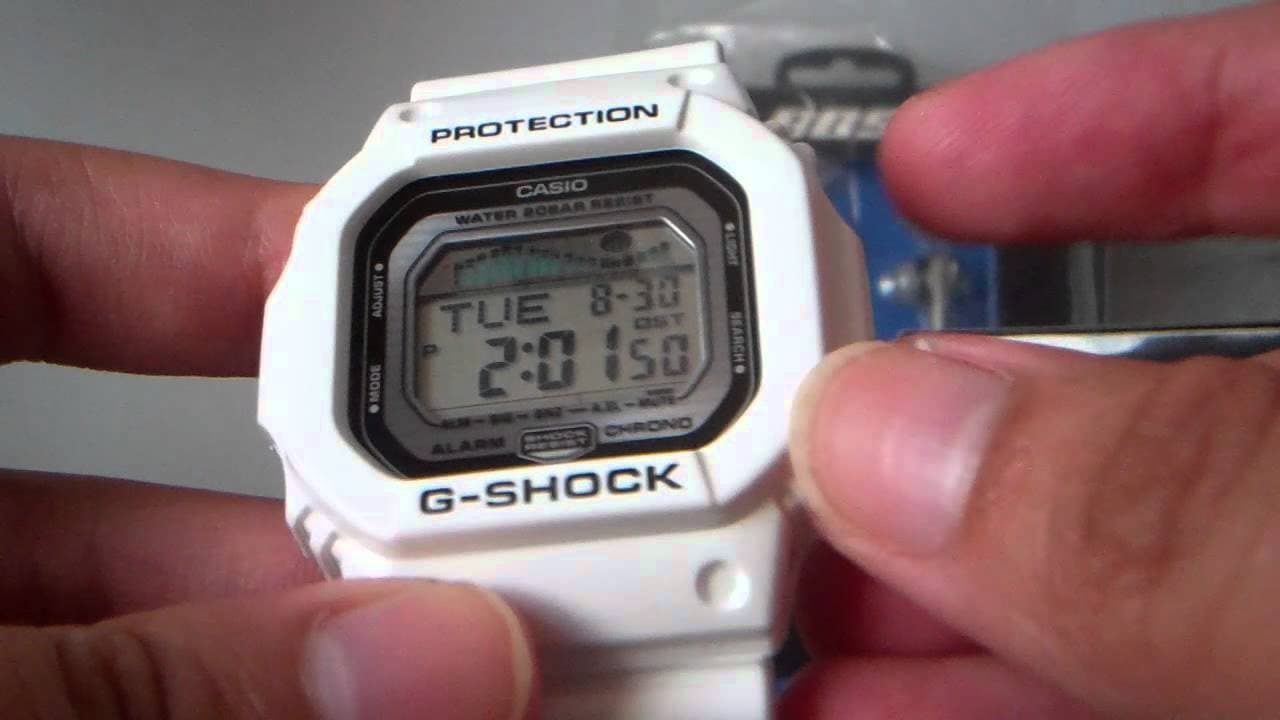 Casio G-Shock G-LIDE Series Digital White x Black Accents Watch GLX5600-7DR - Diligence1International