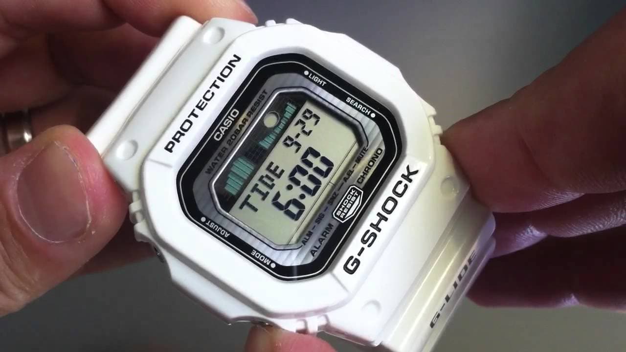 Casio G-Shock G-LIDE Series Digital White x Black Accents Watch GLX5600-7DR - Diligence1International
