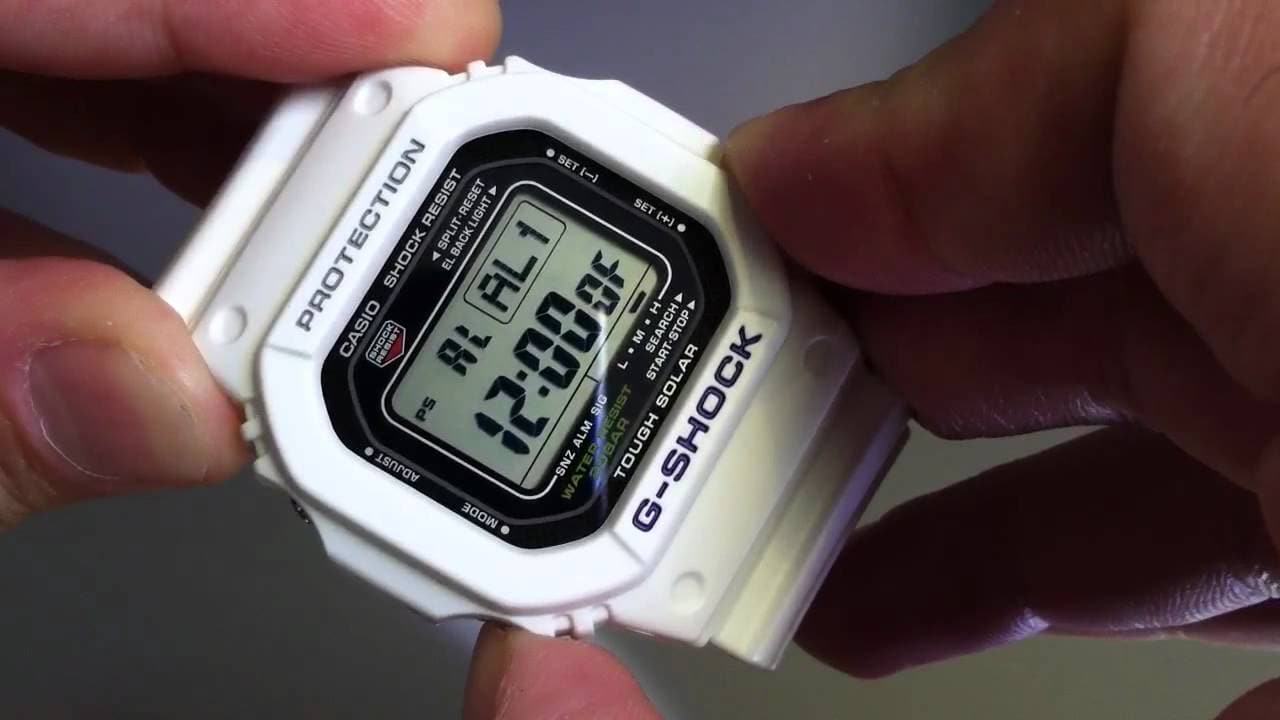 Casio G-Shock Tough Solar Digital Snow Warrior White x Black Accents Watch G5600A-7DR - Diligence1International
