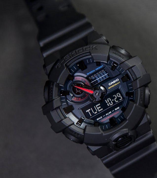 Casio G-Shock Neo Tokyo Series Japanese Anime Black Watch GA700BMC-1ADR - Diligence1International