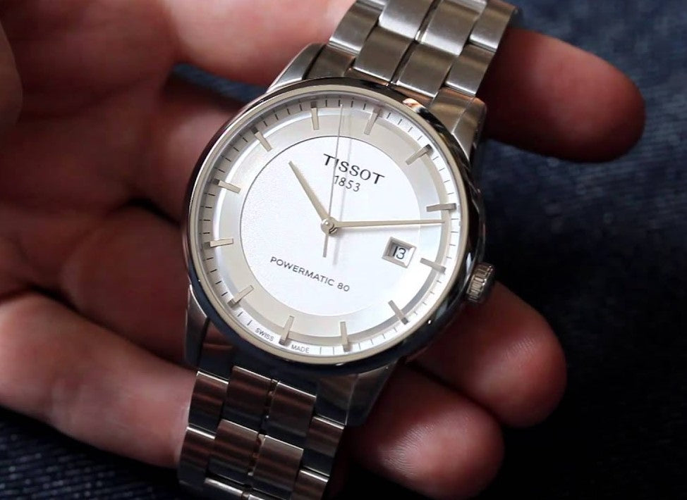 Tissot Swiss Made T-Classic Titanium Automatic Silver Dial Ladies Watch T0872074403700 - Diligence1International