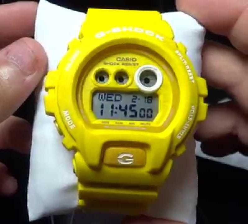 Casio G-Shock XLarge Heathered Series Digital Yellow Watch GDX6900HT-9DR - Diligence1International