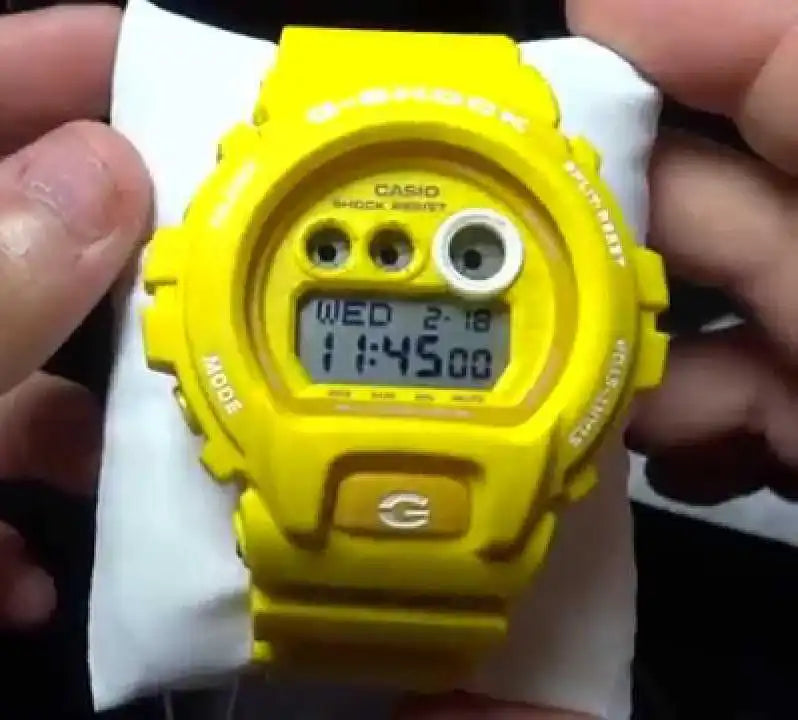 Casio G-Shock XLarge Heathered Series Digital Yellow Watch GDX6900HT-9DR - Diligence1International