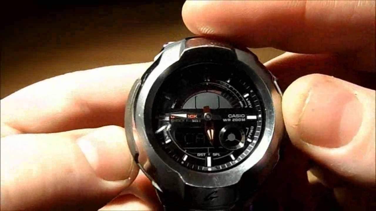 Casio G-Shock Retrograde Cockpit Series Anadigi Stainless Black Dial Watch G1710D-1AVDR - Diligence1International