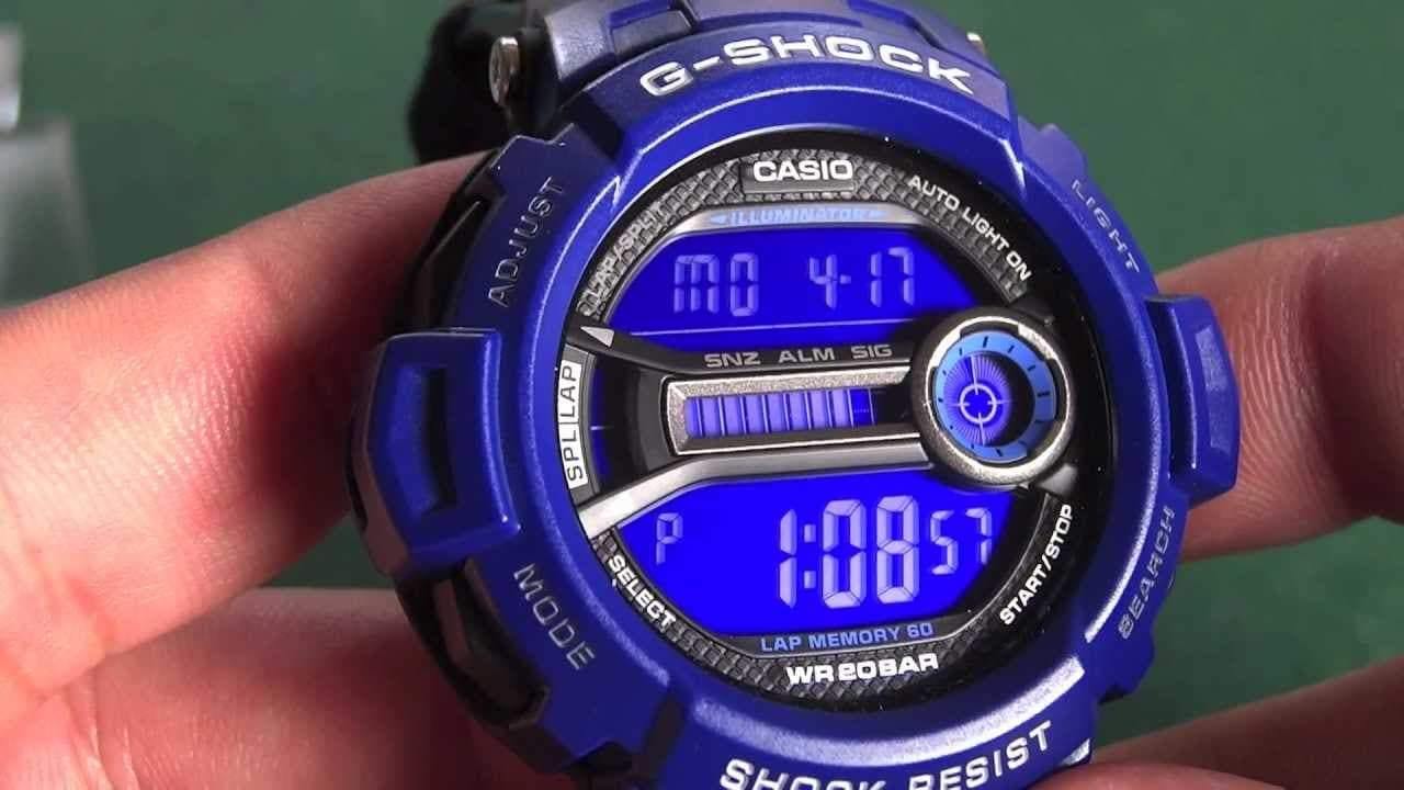 Casio G-Shock Standard Analog-Digital Power Ranger Blue Watch GD200-2DR - Diligence1International