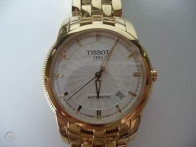 Tissot Swiss Made T-Classic Ballade Automatic Gold Plated Men's Watch T97.5.483.31 - Diligence1International