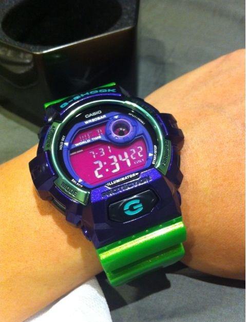 Casio G-Shock Crazy Colors Digital Hulk Green Mysterio Purple Watch G8900SC-6DR - Diligence1International