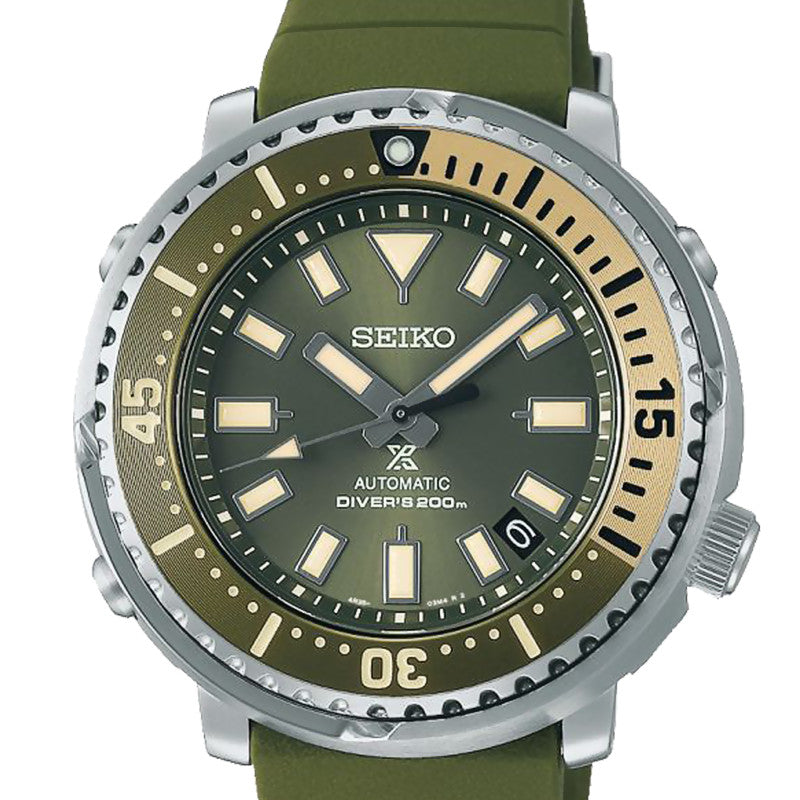 Seiko Prospex Men's Urban Safari Olive Green Baby Tuna Watch SRPF83K1 - Diligence1International