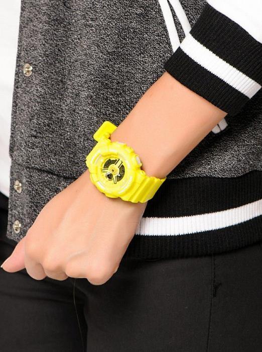 Casio Baby-G BA-110 Series Analog-Digital Neon Color Yellow Watch BA110BC-9ADR - Diligence1International