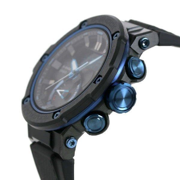 Casio G-Shock G-Steel Mobile link Bluetooth Anadigi Black x Blue Accents Watch GSTB200X-1A2DR - Diligence1International