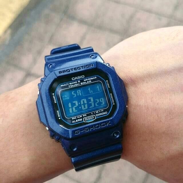 Casio G-Shock Tough Solar Digital Crazy Colors Metallic Blue Watch G5600CC-2DR - Diligence1International
