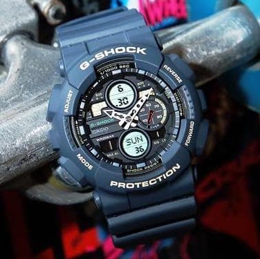 Casio G-Shock Special Color The Green Hornet Anadigi Greenish Blue Watch GA140-2ADR - Diligence1International