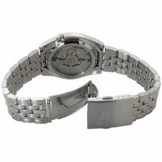 Seiko 5 Classic Men's Size White Dial Stainless Steel Strap Watch SNK369K1 - Diligence1International