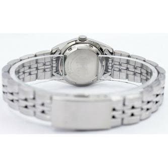 Seiko 5 Classic Ladies Size Silver Dial Stainless Steel Strap Watch SYMA27K1 - Diligence1International