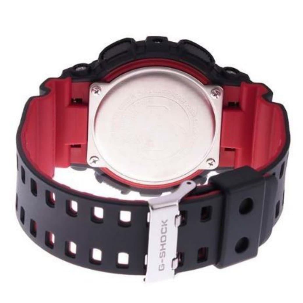 Casio G-Shock GA110 Series Analog-Digital Black x Red x Silver Accents Last Dance Watch GA110HR-1ADR - Diligence1International