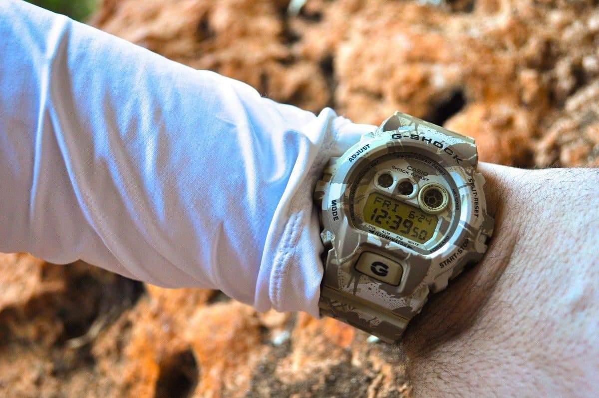 Casio G-Shock Military Standard Digital Desert Sandstorm Camo Beige Watch GDX6900MC-8DR - Diligence1International