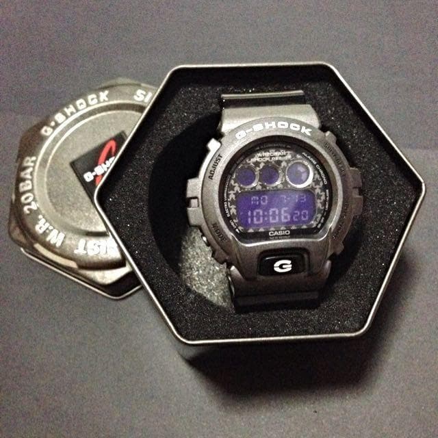 Casio G-Shock Sports Digital Crazy Colors Silver x Black Watch DW6900SC-8DR - Diligence1International