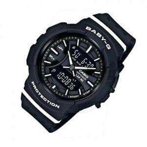 Casio Baby-G Standard Analog-Digital Black x White Accents Watch BGA240-1AD1R - Diligence1International