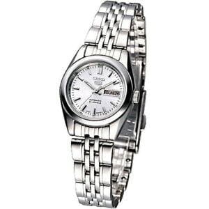 Seiko 5 Classic Ladies Size Silver Dial Stainless Steel Strap Watch SYMA27K1 - Diligence1International