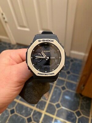 Casio G-Shock Carbon Core Guard Earth Tone Navy Blue AP CasiOak Watch GA2110ET-2ADR - Diligence1International