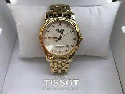 Tissot Swiss Made T-Classic Ballade Automatic Gold Plated Men's Watch T97.5.483.31 - Diligence1International