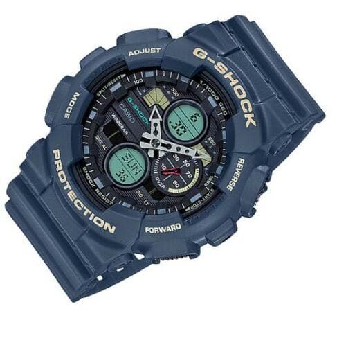 Casio G-Shock Special Color The Green Hornet Anadigi Greenish Blue Watch GA140-2ADR - Diligence1International